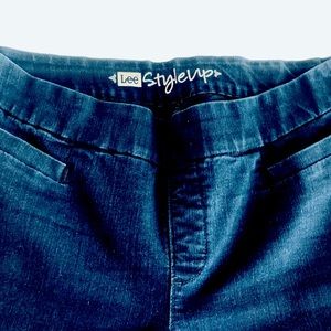 Lee pull on wide leg jeans